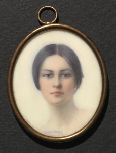 Um estudante de arte de Paris, 1899. de Martha S. Baker
