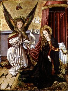A Anunciação de Martin (follower of) Schongauer