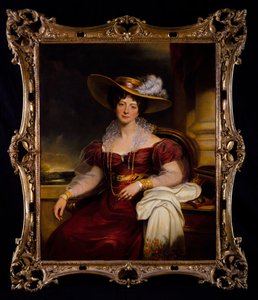 Duquesa de Rutland (óleo sobre tela) de Martin Archer Shee