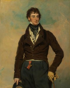 Retrato de um cavalheiro, por volta de 1815-1830 (óleo sobre tela)