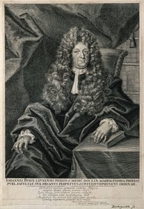 Johannes Bohn. Gravura a linha de M. Bernigeroth.