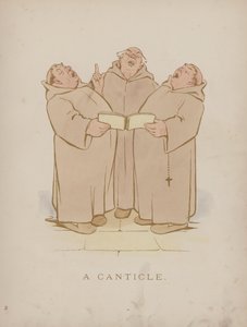 Página dos Humores de Cynicus (gravura colorida)