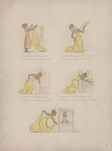Página dos Humores de Cynicus (gravura colorida)
