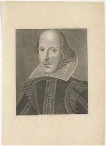 Retrato de William Shakespeare de Martin Droeshout (II)