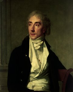 Retrato de Baptiste Cadet, actor francês, pintura de Martin Drolling (1752-1817), óleo sobre tela