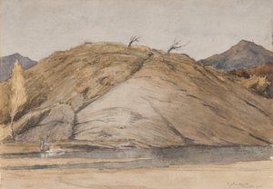 Os bancos da Scrivia, Arquata, Itália de Martin Hardie