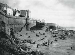Saint-Malo, França, Bretanha, 1937 de Martin Hurlimann