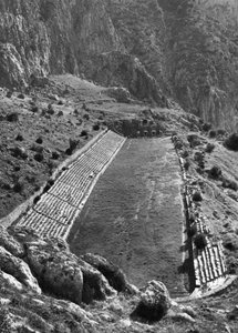 Estádio, Delfos, Grécia, 1937.