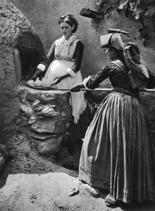 Mulheres no forno, Sardenha, Itália, 1937.