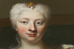 Retrato da Polyxena de Martin II Mytens or Meytens