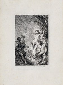 Veredicto do Rei Midas entre Apollo e Marsyas