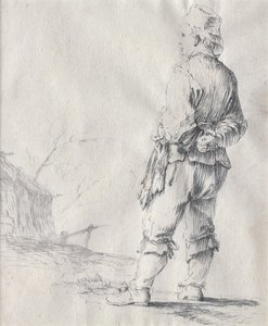 Rapaz de pé de Martin Johann Schmidt