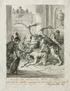 A Flagelação, 1788. de Martin Johann Schmidt