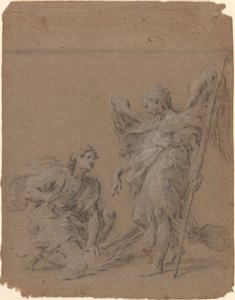 Tobias e o Anjo de Martin Johann Schmidt
