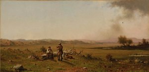 Descanso dos caçadores de Martin Johnson Heade