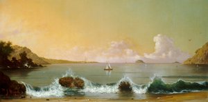 Rio de Janeiro Bay, 1864. de Martin Johnson Heade