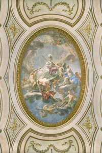 La Sapienza, teto do Salone d Onore ou Sala Napoleonica, 1777