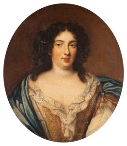 Atribuído a Martin Mytens - Retrato de uma mulher de Martin Mytens