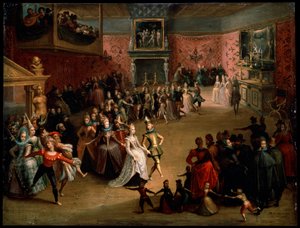 A bola do casamento, 1604 de Martin Pepyn