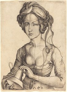 Uma virgem tola de Martin Schongauer