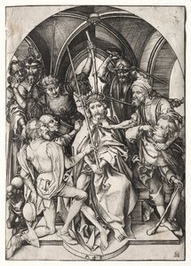 Cristo coroado de espinhos. de Martin Schongauer