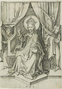 Cristo Entronizado de Martin Schongauer