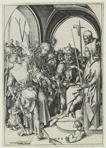 Cristo antes de Anás de Martin Schongauer