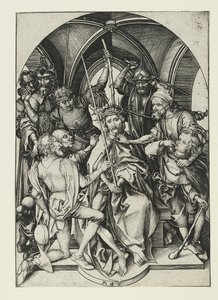 Cristo coroado com Espinhos, finais do século XV de Martin Schongauer