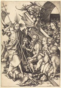 Cristo no limbo de Martin Schongauer
