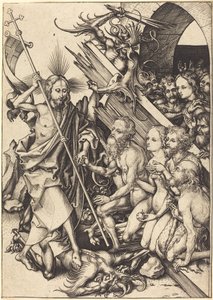 Cristo no limbo de Martin Schongauer
