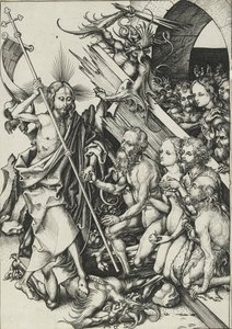 Cristo no Limbo, final do século XV de Martin Schongauer