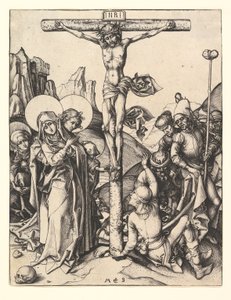 Crucificação, ca. 1435-1491. de Martin Schongauer