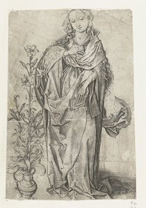 A Virgem Maria Anunciação (título da série) de Martin Schongauer