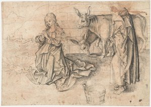 Nascimento de Cristo de Martin Schongauer
