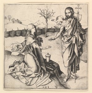 Não me toque, ca. 1435-1491. de Martin Schongauer