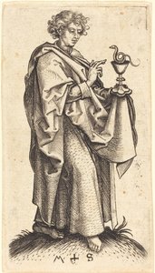 São João Evangelista de Martin Schongauer