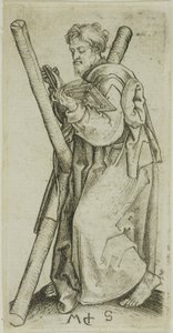 Santo André, dos Apóstolos de Martin Schongauer