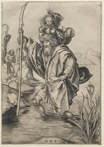 São Cristóvão. de Martin Schongauer
