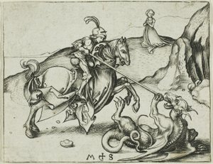 São Jorge de Martin Schongauer