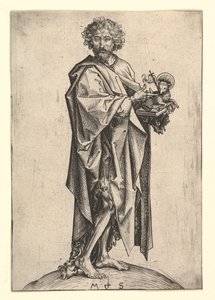 São João Batista, ca. 1435-1491. de Martin Schongauer