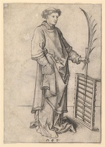 São Lourenço, ca. 1435-1491. de Martin Schongauer