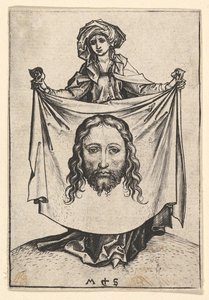 St. Veronica, ca. 1435-1491. de Martin Schongauer