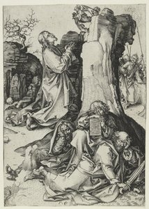 A Agonia no Jardim (gravura) de Martin Schongauer