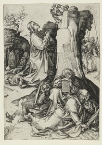 A Agonia no Jardim, finais do século XV de Martin Schongauer
