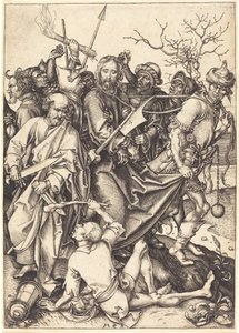 A Traição e Captura de Cristo de Martin Schongauer