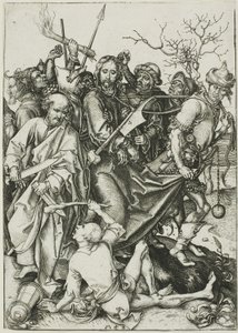 A Traição de Cristo, de A Paixão de Martin Schongauer