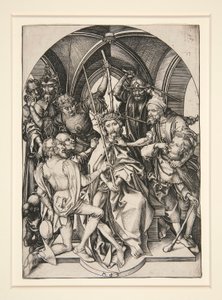 A Coroação com Espinhos, da série A Paixão de Martin Schongauer