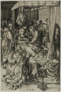 A Morte da Virgem de Martin Schongauer