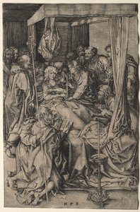 A Morte da Virgem de Martin Schongauer
