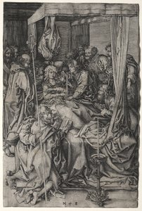 A Morte da Virgem de Martin Schongauer